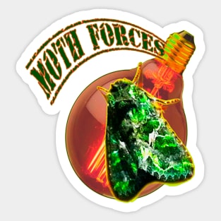 Moth Forces Sticker